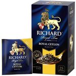 ТОП 100 Чай Richard Royal Ceylon черный, 12*25п*2г