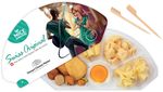 Сырная тарелка Дениз Ричардс Nice Surprise "SWISS ORIGINAL" (Chef Savuer, Parmigiani, Tete-de-Moine, марципан, мед, груша сушеная, миндаль, фисташки)