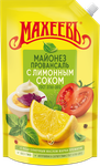 Майонез Махеев с лимонным соком 50,5% 800 мл дой-пак