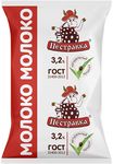Молоко Пестравка 3,2% 0,9 л ТФА