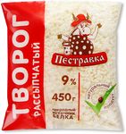 Творог Пестравка 9% пакет 450г