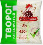 Творог Пестравка 5% пакет 450г