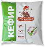 Кефир Пестравка 3,2%  450г Фин-пак