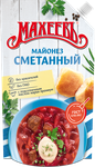 Майонез  Махеев Сметанный 50,5 % 400 мл  дой-пак