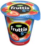 Йогуртный продукт Fruttis 5% Клубника, 290г
