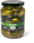 Огурцы маринованные Green King 3-6 см 720 мл/12 шт