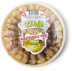 Сельдь филе кусочки Вкусное море Под картошечку в масле с укропом 180 г