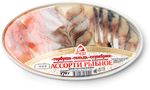 Горбуша Скумбрия Сельдь филе кусочки Вкусное море в масле 170 г