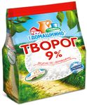 Творог Село Домашкино 9% 340г стабилобэг