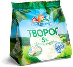 Творог Село Домашкино 5% 180гр стабилобэг