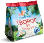 Творог Село Домашкино 9% Стабилобэг 180гр