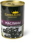 Маслины без косточки Green King Испания 290мл 12шт сухой вес 90г