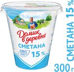 Сметана ДВД 15% 300г