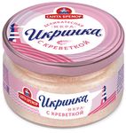 Икорное рыбное изделие. Икра деликатесная "Икринка" с креветкой 160 г