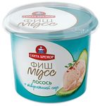 Паста из тресковых рыб Русское море Фиш-мусс с лососем п/б 140г