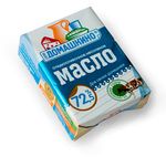 Масло Село Домашкино сладкосливочное несолёное 72,5% фольга 180 г