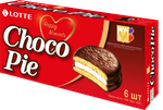 Печенье CHOCO PIE LOTTE просл.глаз.16*168г