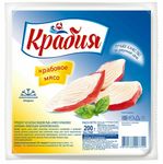 КРАБИЯ Палочки крабовые имитация замороженые 200г *30