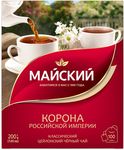 Чай черный Майский Корона Российской Империи в пакетиках 2г×100п