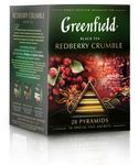 Чай ГРИНФИЛД Рэдберри Крамбл черный с доб. 8*(20п*1,8г)