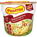 Пюре картофельное Роллтон с мясным вкусом 40г (24)