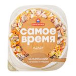 Салат Самое время Белорусский с печенью и грибами п/у 150г