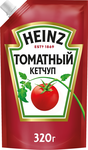  Кетчуп томатный Heinz классический, дой-пак, 320г