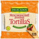 Тортильи DELICADOS Оригинальные 10-дюйм. D 25 см 400 гр