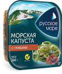 Капуста морская Русское море маринованная по-корейски с грибами 200г 1/6