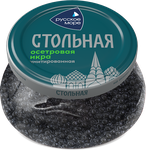 Икра осетровая Русское море Стольная имитация пастеризованная 230г ст/б 1/6
