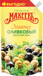 Майонез Махеев Оливковый 50,5% ДПДЗ 400 мл.