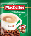Напиток кофейный растворимый MacCoffee 3 в 1 со вкусом лесного ореха м/у 25х20х18г