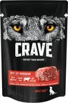 Корм консервированный полнорационный CRAVE для взрослых собак всех пород с говядиной, 85г