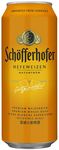 Пиво Шофферхофер Хефевайзен светлое нефильтр.пастер. 5,0% ж/б 0,5*24 (В)