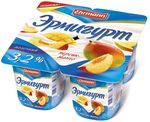 Йогурт Эрмигурт персик/манго 3,2%, 100г
