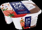 Йогурт EPICA CRISPY клубника-шоколад 140 г 7,3%