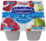 Йогуртный продукт Alpenland молочный 2,5% Малина/Яблоко и груша, 95г
