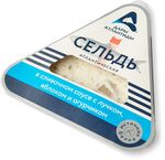 Сельдь Дары Атлантиды атлант. в сливочном соусе с лучком яблоком и огурчиком в/у 120 г