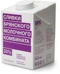 Сливки 33% 500 г, БМК ТВА edge 12 шт