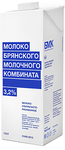 Молоко ультрапастеризованное 3,2% БМК 1000 мл, ТВА edge (12 шт)