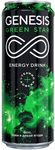 Напиток энергетический Genesis Green Star, газированный, 0,45л
