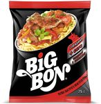ТОП 100 Лапша BIG BON БП Говядина + соус Томатный с базиликом 48*75г ТОП 100 Лапша BIG BON БП Говядина + соус Томатный с базиликом 48*75г