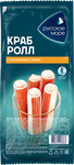 Палочки крабовые Русское море Краб-ролл имит с сыром пастер охл 180 г