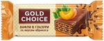 Вафли GOLD CHOICE в глазури с какао со вкусом абрикоса, 2,0кг Вафли GOLD CHOICE в глазури с какао со вкусом абрикоса, 2,0кг