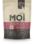 Корм сухой MOI для взрослых кошек Мясное ассорти 200 г