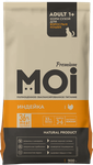 Корм сухой MOI для взрослых кошек Индейка 900 г