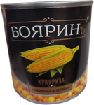 Кукуруза сладкая Бояринъ ж/б 425мл Китай