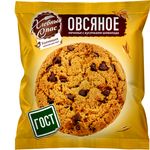 Печенье Хлебный спас Овсяное с кусочками шоколада шоу-бокс 45г*22шт
