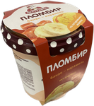01.Мороженое ПЕСТРАВКА ведро пломбир бaнановый с карамелью 12% 6*270г