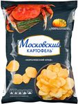 Чипсы Московский Картофель хруст. со вкусом королевского краба 60 г